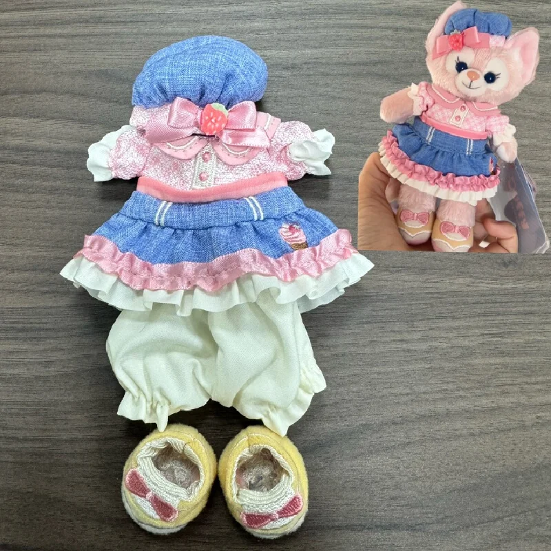 ชุดตุ๊กตาสปริงลิน่าเบลล์ เสื้อผ้าเด็กน่ารัก กระเป๋าจี้ห้อย สำหรับตุ๊กตาฮ่องกงดีไอปี 2025 เครื่องประดับเสื้อผ้าแฟชั่นสำหรับตุ๊กตา