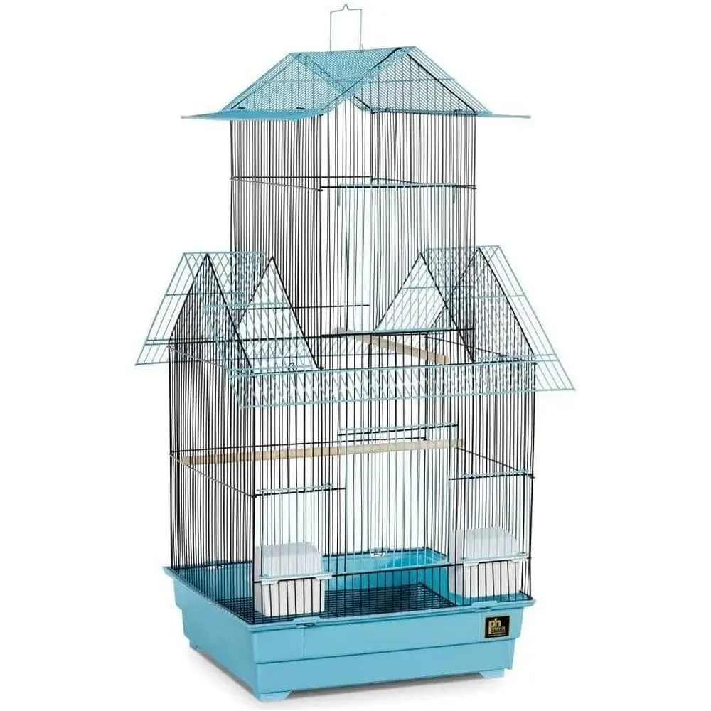 

Prevue Hendryx Beijing Bird Cage, Blue and Black, 1/2" (SP41730-1)