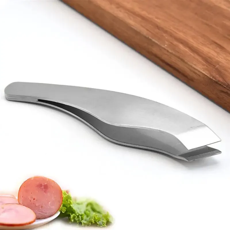 1 adet paslanmaz çelik cımbız kemik cımbız gıda klipler yemek maşası epilasyon aracı açılı Ham Pin kemik pense çıkarma için