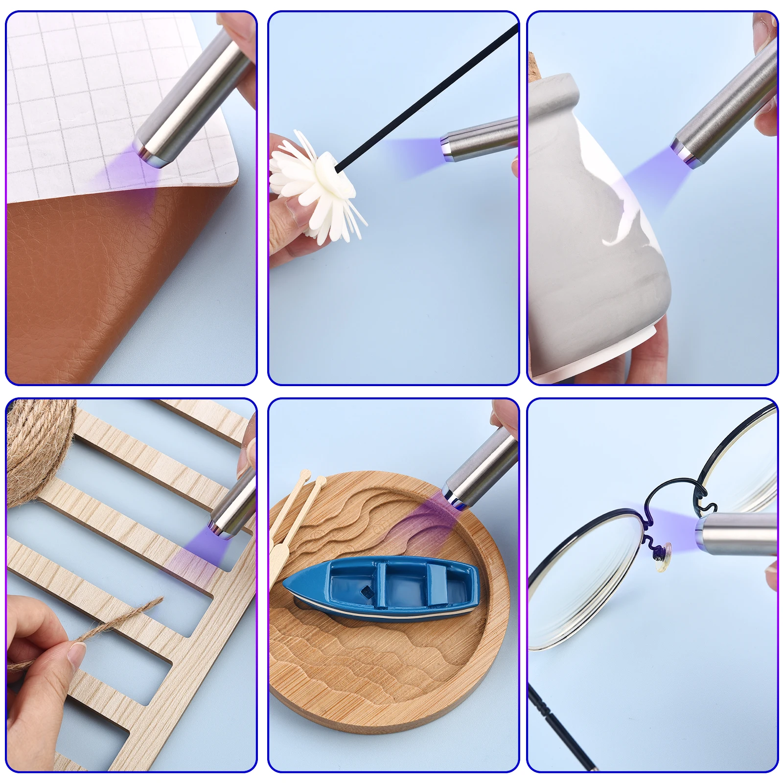 50-250 جرام واضح الأشعة فوق البنفسجية الراتنج الغراء كريستال الأشعة فوق البنفسجية علاج الأشعة فوق البنفسجية راتنجات الايبوكسي للحرف اليدوية DIY بها بنفسك صنع المجوهرات الملحقات