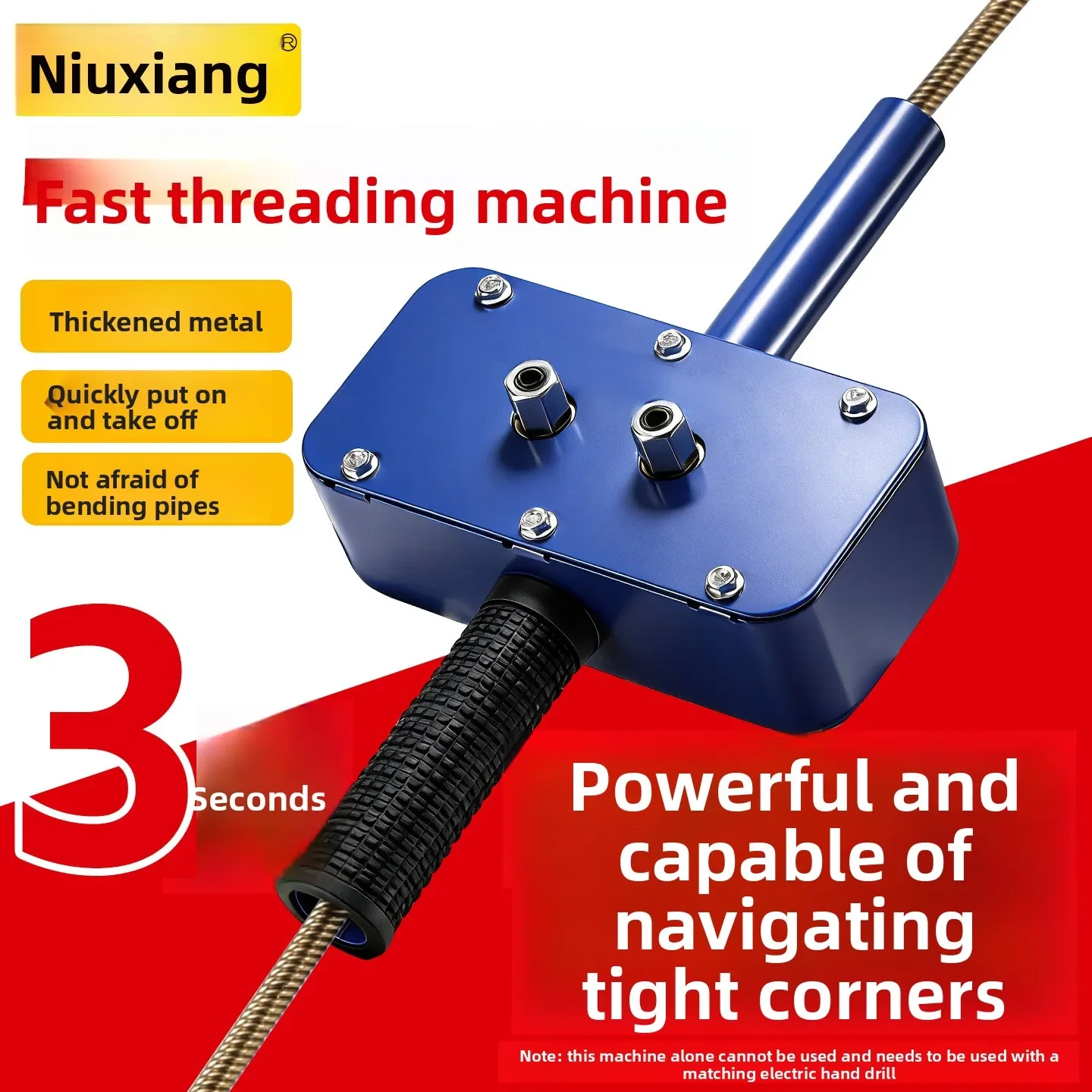 

Универсальный станок для гибки и нарезки труб - Промышленный портативный мощный электрический инструмент для строительных работ