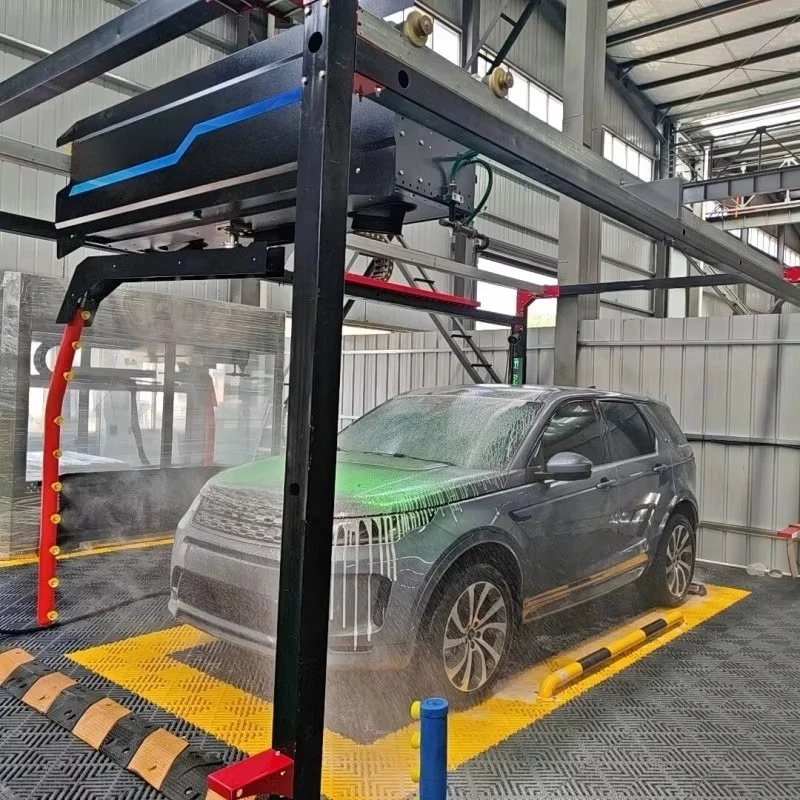 Smart 360 Touchless Car Washer featuring Complete Touch-Free Cleaning Technology Ideal for Commercial Gas Stations