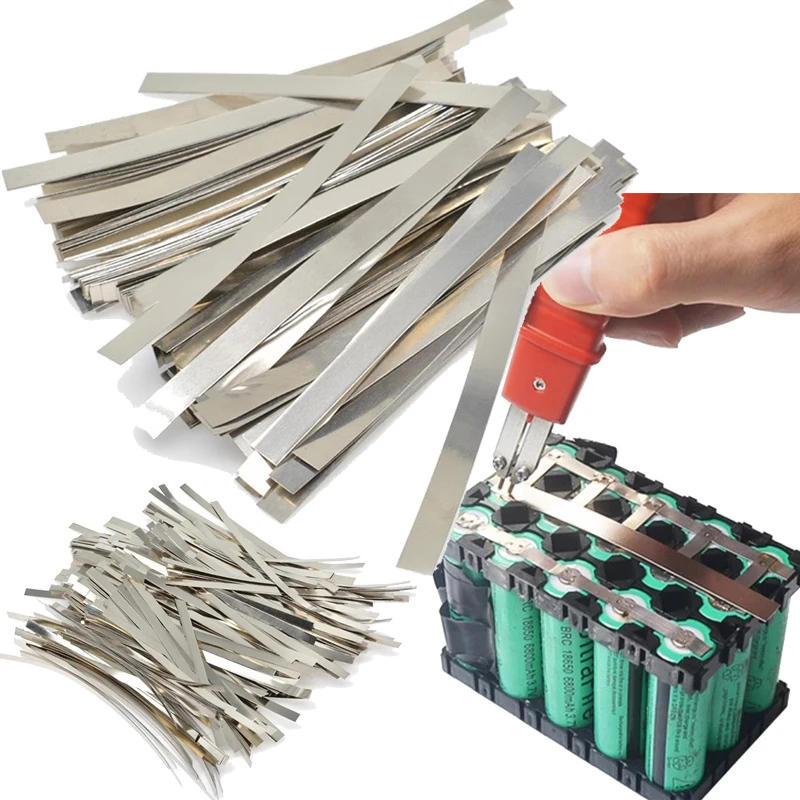 Connexion de soudage par points pour batterie au lithium 21700, feuille de nickel 18650, soudage de batterie, bande en acier nickelé, feuille de soudage électrique