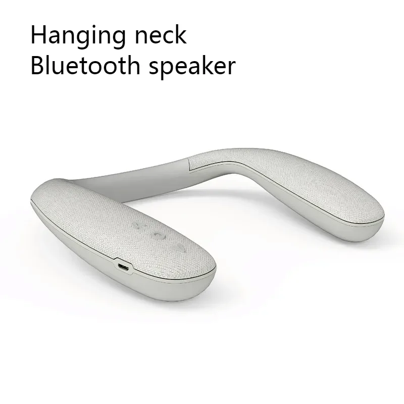 

Bluetooth Speakers Neckband Wireless Wearable Speakers Home Outdoor Wireless Speakers 10Hours True 3D Stereo Sound with Mic