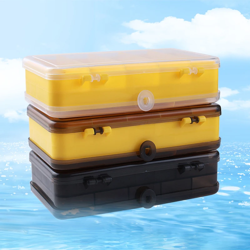 Double-sided Fishing Box, Portable Accessories Tool Box, Outdoor Fishing Loua Box, Jifishing Box, Fly Fishing Hook Sparkle Box