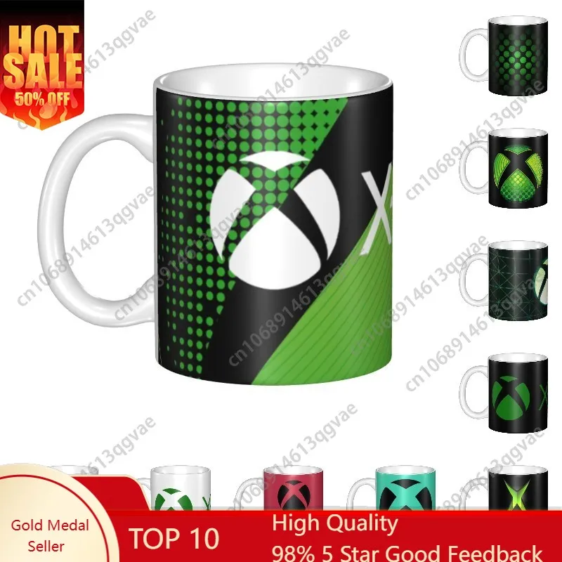 

Classic Xbox Gamer Mugs Custom Gamer Gifts Ceramic Coffee Mug Creative Present Men Women Outdoor Work Camping Cups