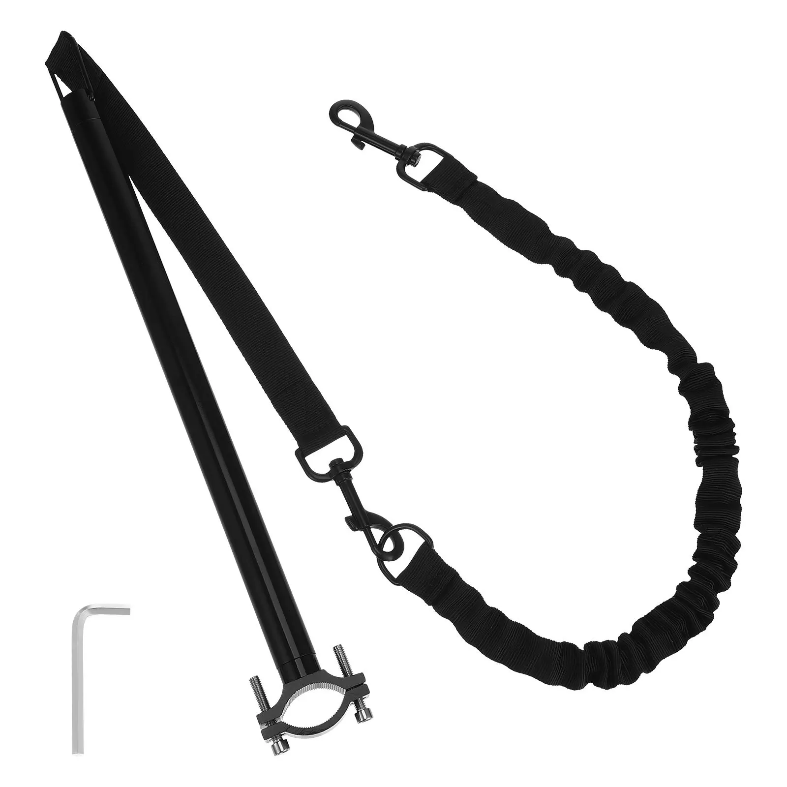 

Bike Riding Dog Leash Wear-Resistant Retractable Bicycle Pet Leash for Small Medium Dogs Walking Hiking Hunting Jogging