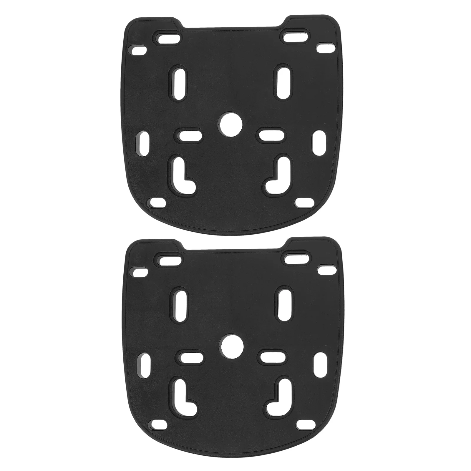 

2Pcs Thickened Universal Motorcycle Trunk Base Plate Rear Luggage Support Heavy Duty Plastic Bike Cargo Rack Bike Cargo Carrier