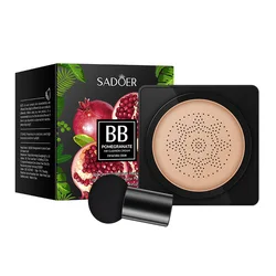 Air Cushion CC Cream Mushroom Head Foundation Moisturizing Long Lasting Face Comestics Natural Brighten Face Base Tone Make Up