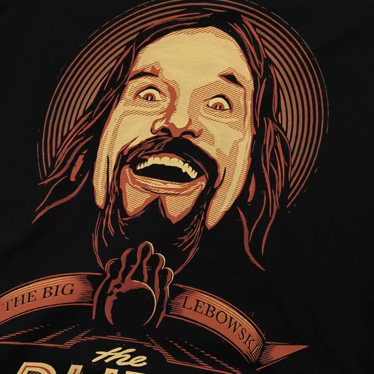 The Big Lebowski Movie The Dude Tshirt Graphic Men Tops Vintage Goth Summer Polyester Clothes Harajuku T Shirt