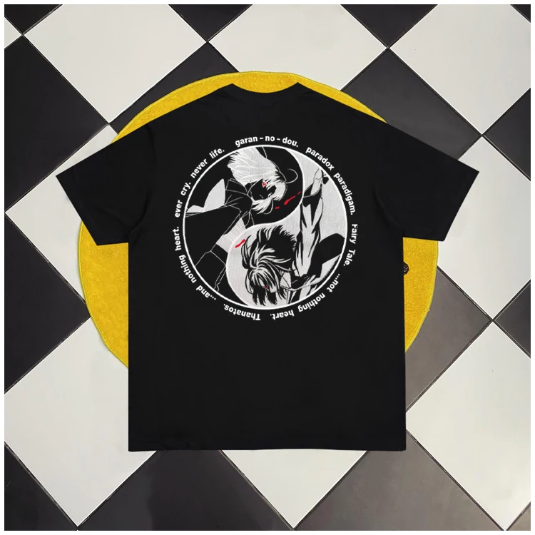 

The Garden of Sinners 2025 Full Time Heavy Warm and Comfortable 100%cotton Anime Clothes Vintage Oversize Streetwear Graphic