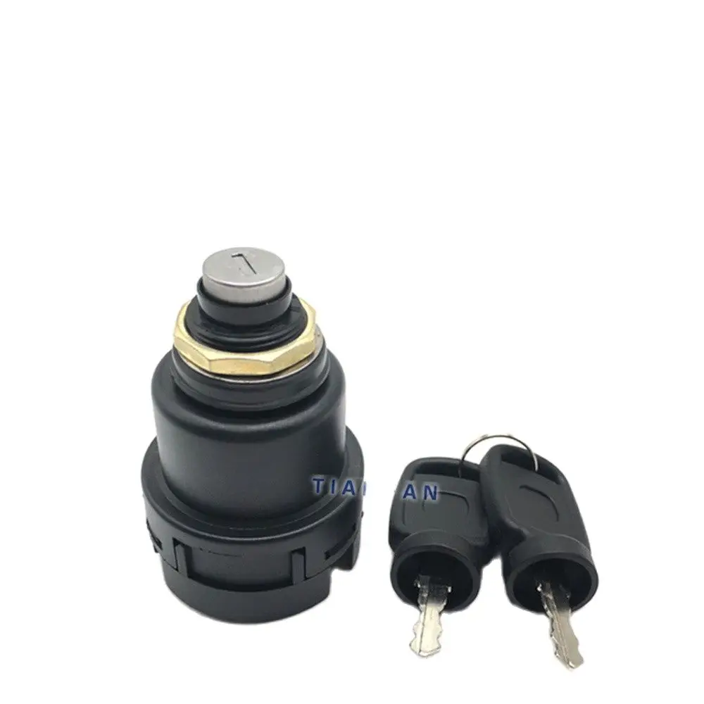 Excavator Accessories Ignition Switch Start  Lock For Shanhe Intelligent SWE 60 70 80 90 150 210