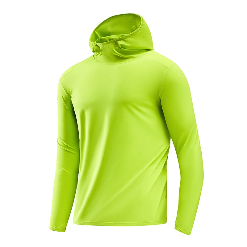2026 New Lightweight Hooded Long-Sleeve Top for Outdoor Sports: Sun Protection, Breathable, Moisture-Wicking, Elastic Unisex