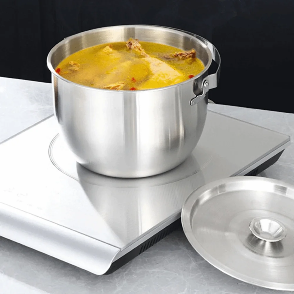 

Сковорода-фильтр из нержавеющей стали 316 с складной ручкой, большая емкость, для супов, ударопрочная, с сетчатым фильтром, контейнер для жира, для кемпинга