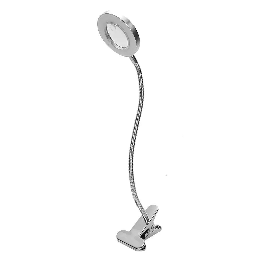 Adjustable USB Universal Hose Clip Lamp for Reading and Eye-Protection - Beauty, Tattoo, and Makeup Supplies