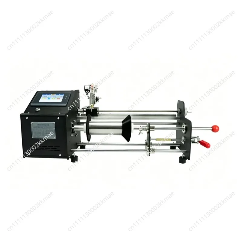 Unmanned Aerial Vehicle Fiber Winding Machine with Single-sided Layer and Horn Axis Parallel Winding Cable