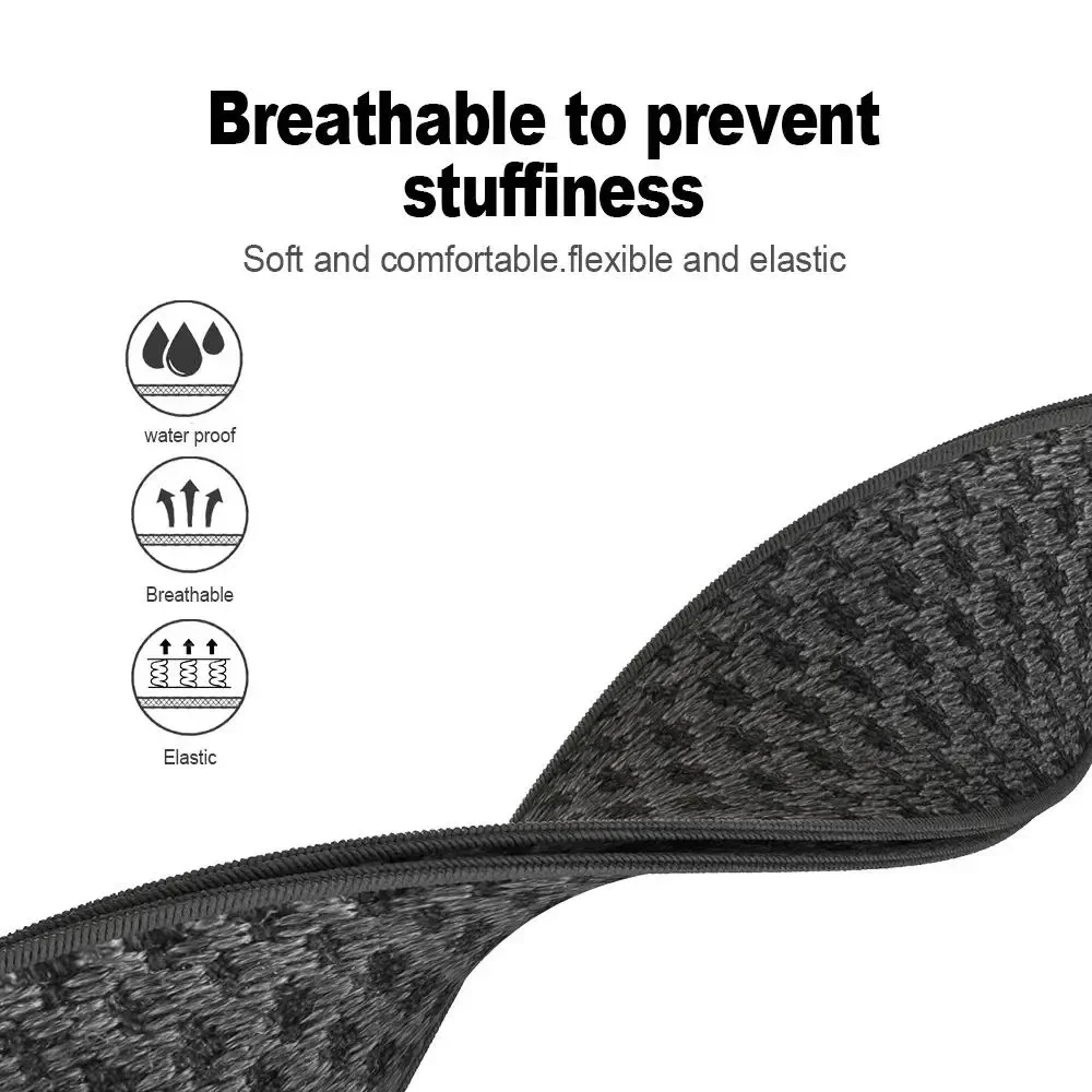 New Cashmere Knitted Fitness Band Waterproof Breathable Sports Wristband Adjustable Soft Tracker Strap for Whoop 5.0 Women Men