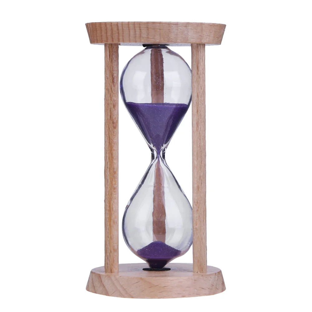 Wooden Sand Clock 3 Minutes Hourglass Sandglass Toothbrush Timer Children Gift Crafts Sand Clock Hourglass Timer