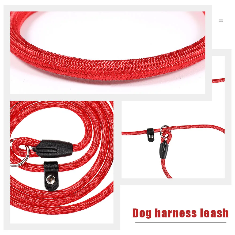 

3Pcs Professional Puppy Leashes Wear-Resistant Dog Leashes Comfortable Skin-Friendly Portable Pet Leash for Outdoor Activities