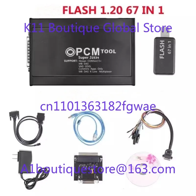PCMFLASH 67IN1 1.20 KTMflash V1.21 ECU Programmer OBD BENCH BOOT