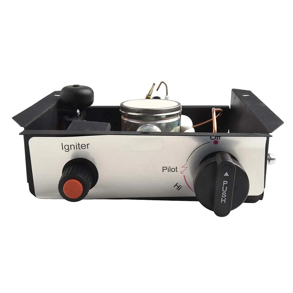 Модуль горелки для наружного обогревателя, наружное отопление, 4-сторонняя стеклянная трубка, устройство безопасности с защитой от наклона, установка на напольный монтаж