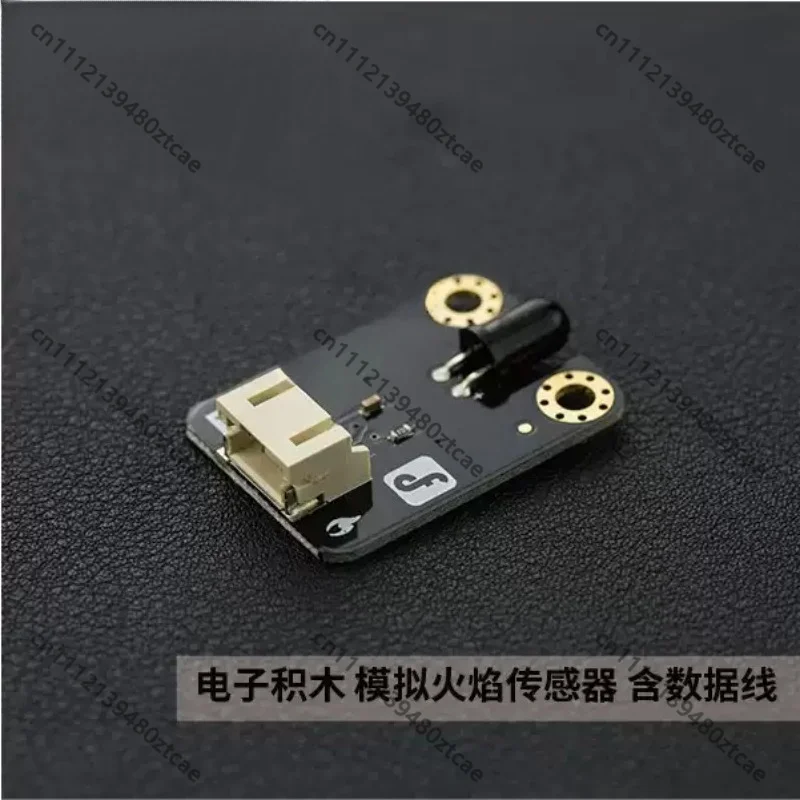 Gravity Flame Fire Detection Sensor DFRobot, Infrared Flame Alarm Sensing Module for Student Coding Safety Monitoring Experiment