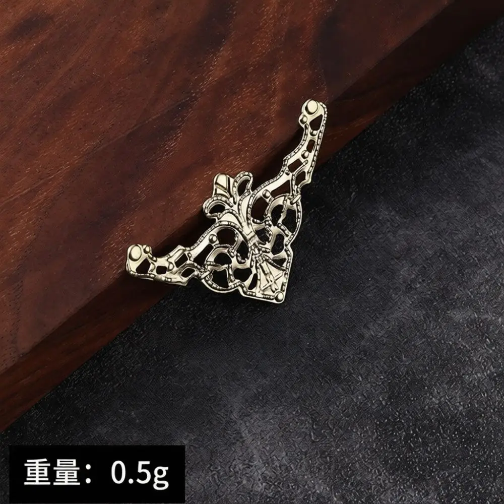 Antique Bat Design Corner Protector Decorative Metal Edge Guard For Wooden Jewelry Case Vintage Protection Hardware