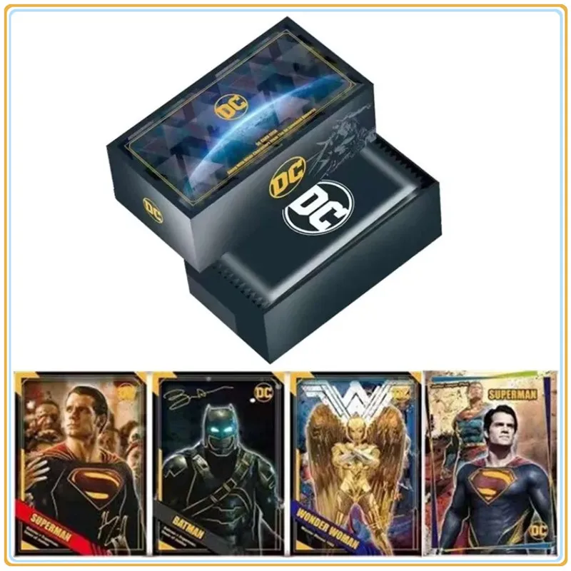 DC فيلم سلسلة العدالة الدوري الطرفية سوبرمان نادر S بطاقات أعجوبة المنتقمون الداعم صندوق أطفال عيد الميلاد هدية عيد ميلاد لعبة