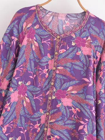 10 best sales बोहेमियन ब्लाउज - №8