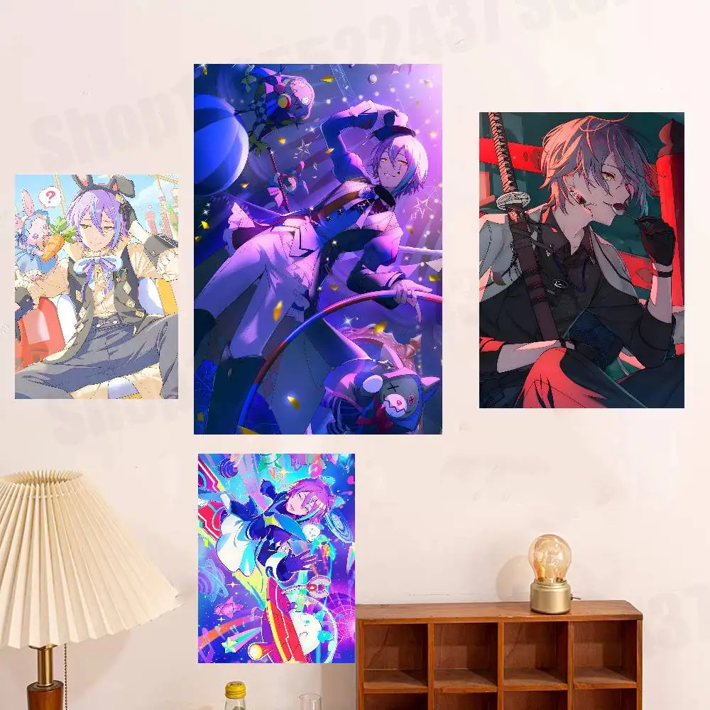 Rui K-Kamishiro Pjsekai Poster For Wall Prints for Living Room Bedroom Office Home Decoration Gift