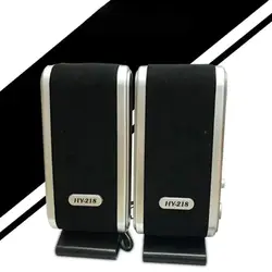 Wired Speaker, Portable Travel Loudspeaker Home Audio Music Speaker with USB Plug 3.5mm for Notebook, Laptop, PC, Computer