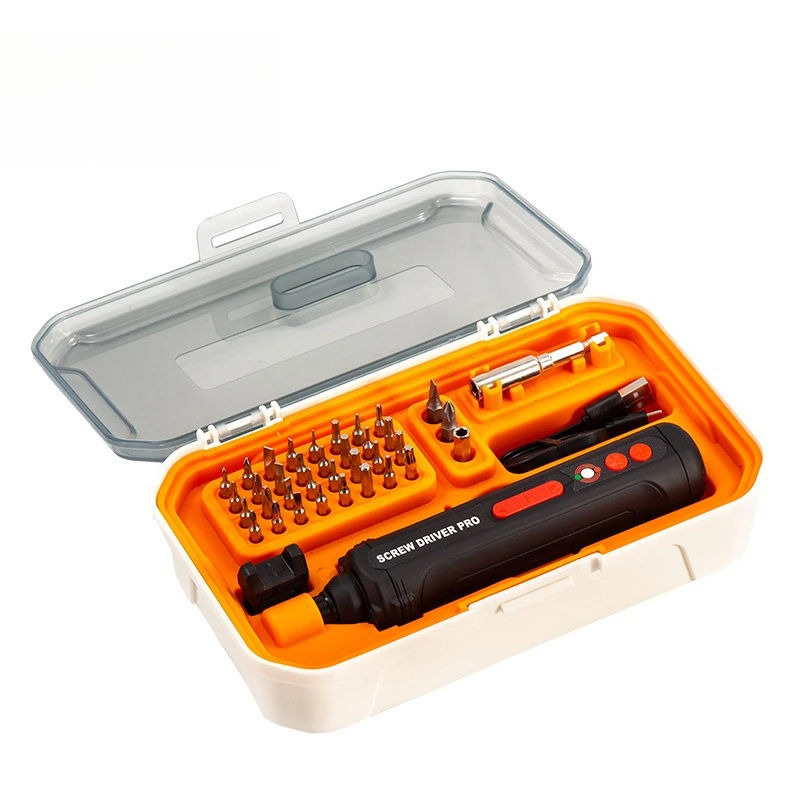 

Electric screwdriver rechargeable small household screwdriver batch tool mini pistol drill electric screwdriver electric batc