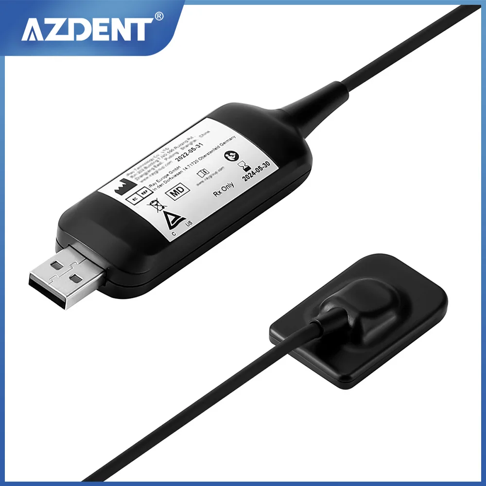 AZDENT Dental Sensor X-Ray Digital Sensor Intraoral Digital System HD Image Dentistry Tools High Quality Dental X Ray Sensor