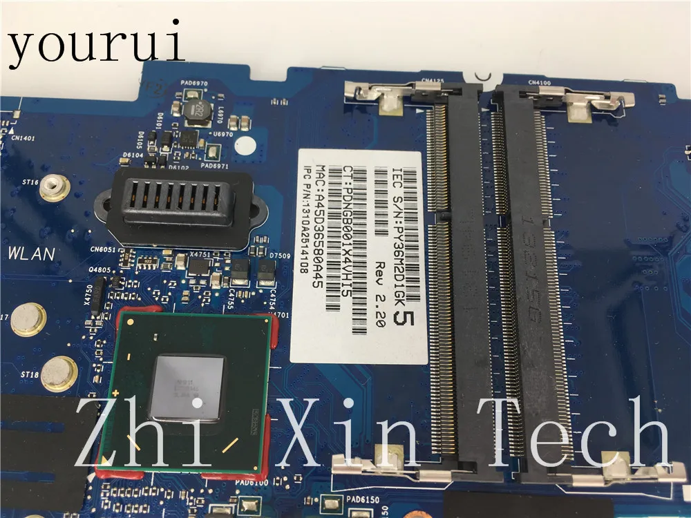 yourui For HP Elitebook 9470m Laptop Motherboard With i3-3227u CPU DDR3 717841-001 6050A2514101-MB-A02 Tested Working