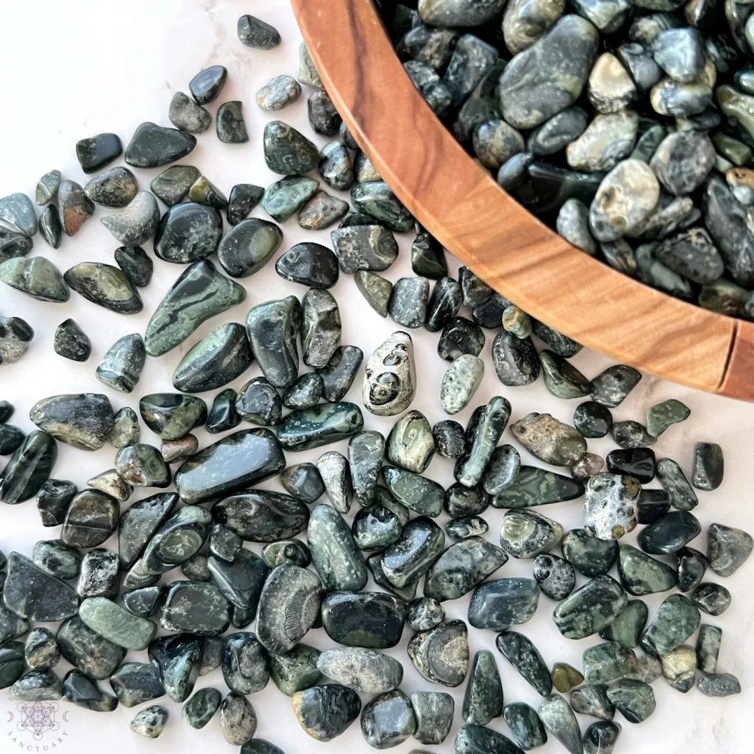 5-12mm Kabamba Jasper chips, Kambaba Jasper Stone Natural Crystal Chips, Jasper Kambaba Gemstone Chips