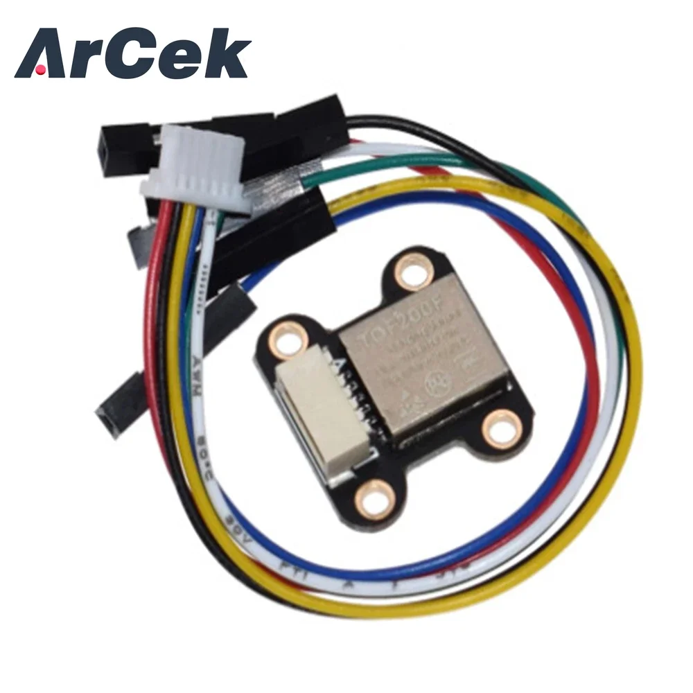 

VL6180/VL53L0/VL53L1 Time-of-Flight (ToF) Laser Ranging Built-in MCU Algorithm TOF050F TOF200F TOF400F 50CM/2M/4M MODBUS/IIC I2C