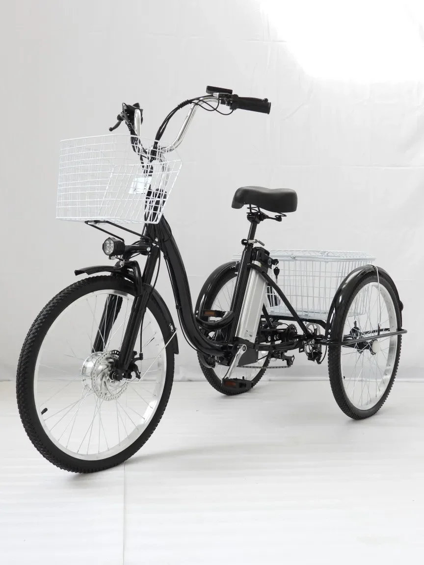 

24-Inch electric tricycle, elderly electric power tricycle