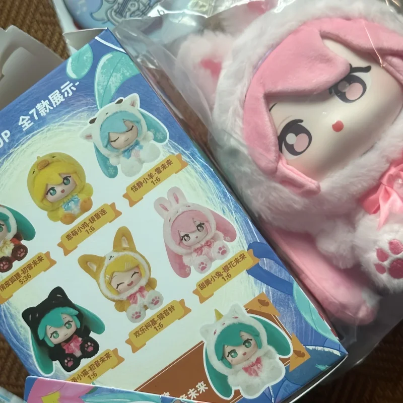

Hatsune Miku Vinyl Plush Doll Blind Box Cute Forest Animals Doll Trip Bag Pendant Decoration Cute Girl Surprise Trendy Toy Gifts
