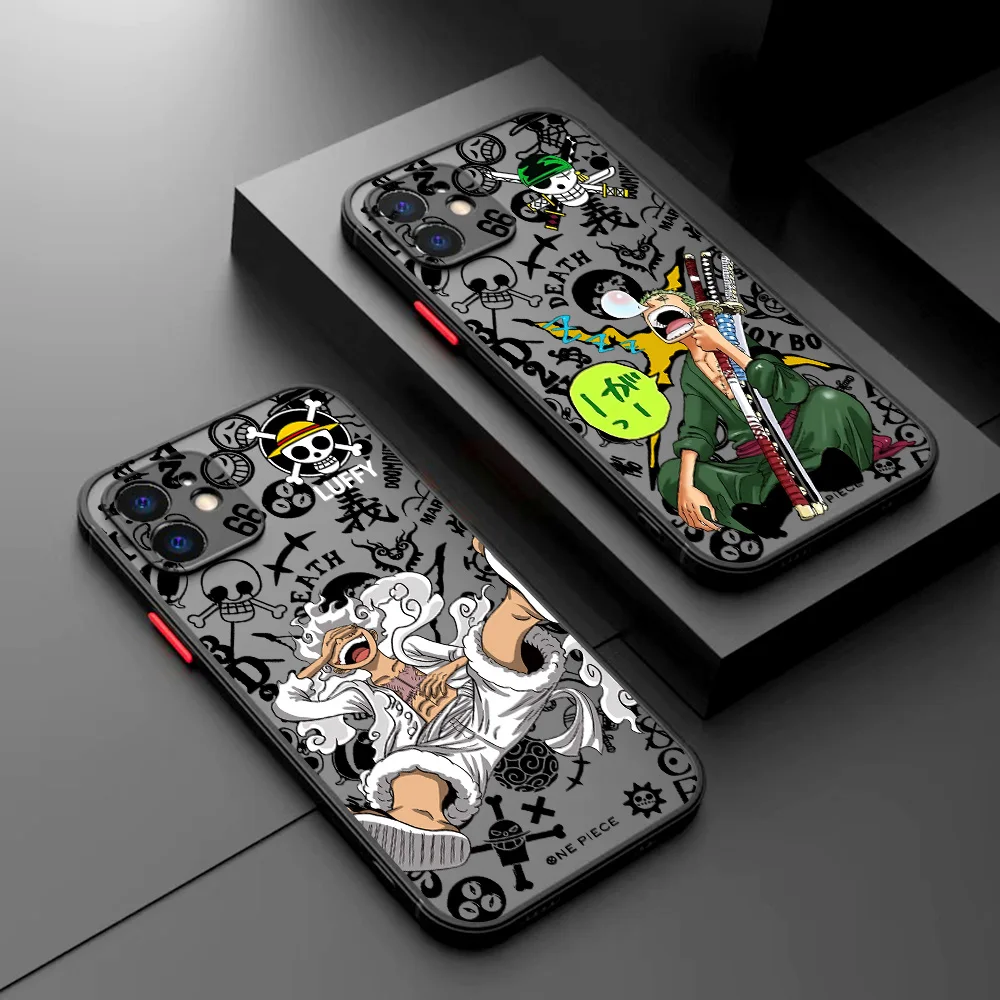 Anime O-Ones Pieces Luffys Zoros Phone Case For Samsung Galaxy A17 A07 A06 A56 A36 A26 A55 A14 A54 A05 A15 A24 A25 A73 A04 4G 5G