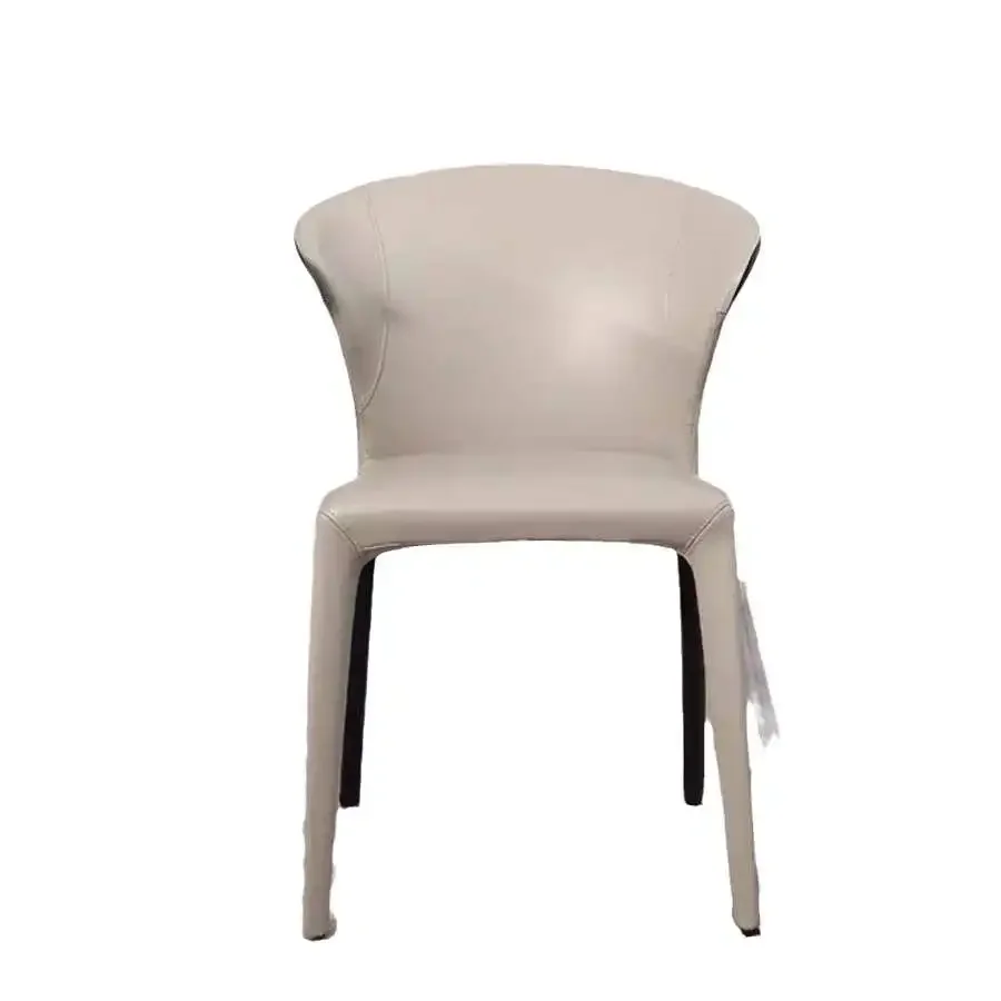 

High End Design Dining Chair with Backrest Modern Minimalist for Home Hotel Cafe