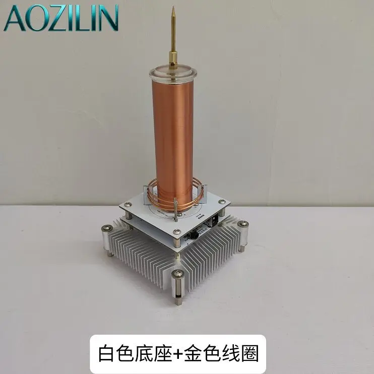 

AOZILIN Solid State Music Tesla Coil Plasma Loudspeaker Wireless Lighting Ion Ornament STEM Educational Gadget