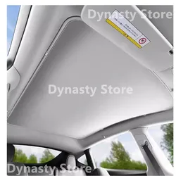 For XPENG XIAOPENG P7 P5 G9 G6 Car Ice Cloth Buckle Sun Shades Glass Roof Sunshade Heat Insulation Sunroof Skylight UV Protect