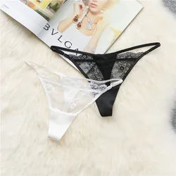 Birdsky, 3pcs Women thongs T back briefs panties sexy underwear 100% mulberry silk low waist, 4 colors. S-446