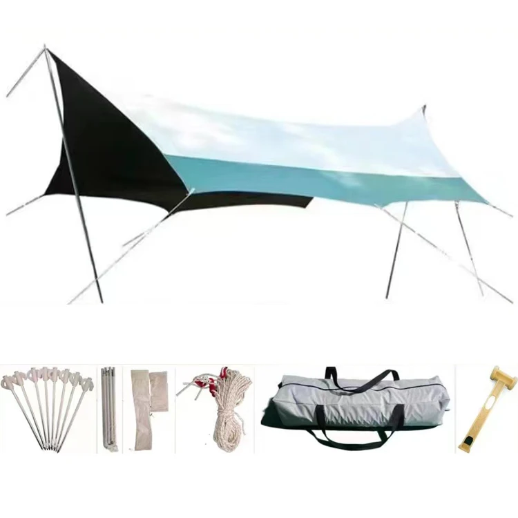 Awning Tarp Screen Survival Sun Shade Canopy Outdoor Waterproof Camping Tent