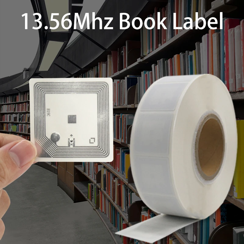 1000pcs 13.56Mhz RFID NFC tag Stickers Adhesive Labels NFC Tags NFC Sticker for Book Library