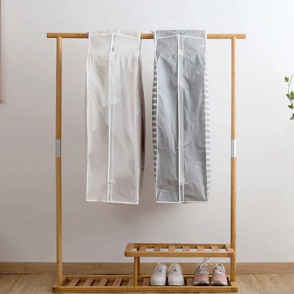 

1Pcs Dust Cover for Clothes Waterproof Suit Garment Bag Protector Travel Storage Organizer Lightweight Portable Foldable High