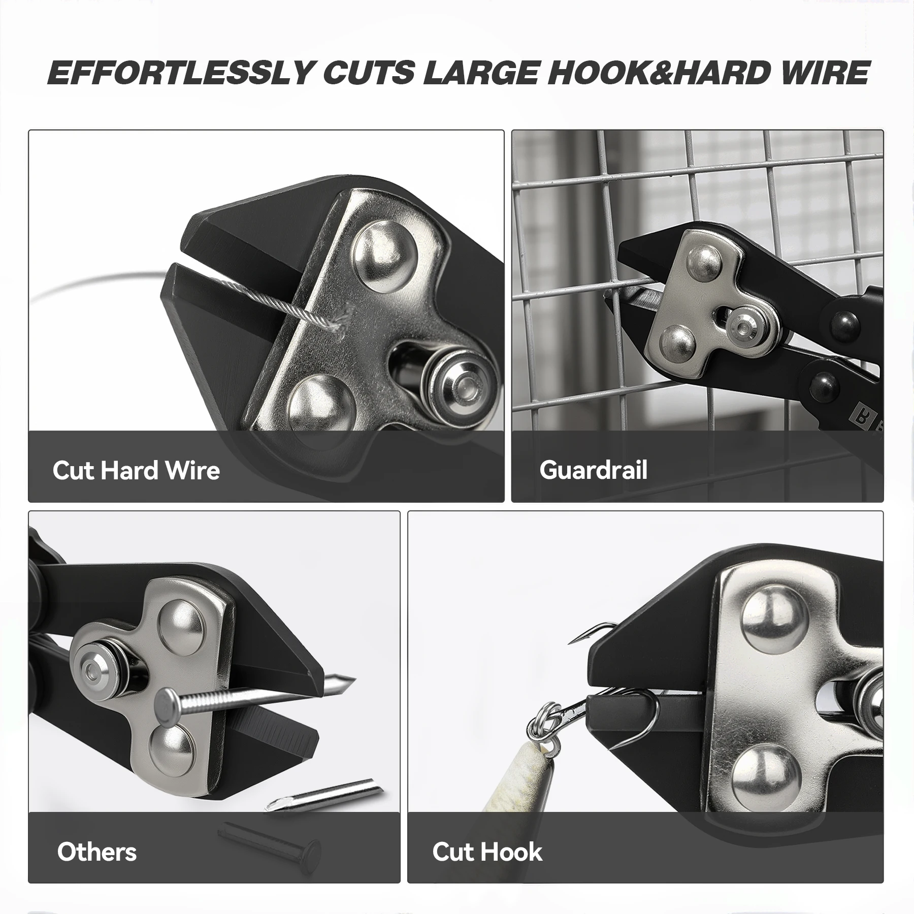 cutting fishing hook with bolt cutter Cutters Cutting edges additionally induction hardened BOLT CUTTERS by Fire Hooks