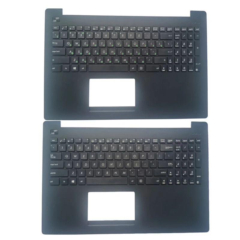 

New Laptop US/Russian Keyboard for ASUS X553 X553M X553MA K553M K553MA F553M F553MA US/RU Keyboard With Palmrest Upper Cover