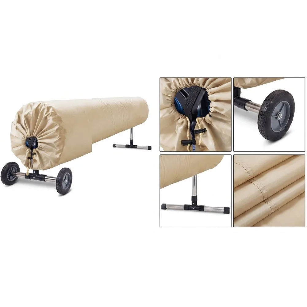 Swimming Pool Heater for Solar Pool Cover High-grade Oxford Cloth Solar Blanket Cover Light for beige For Summer Swimming