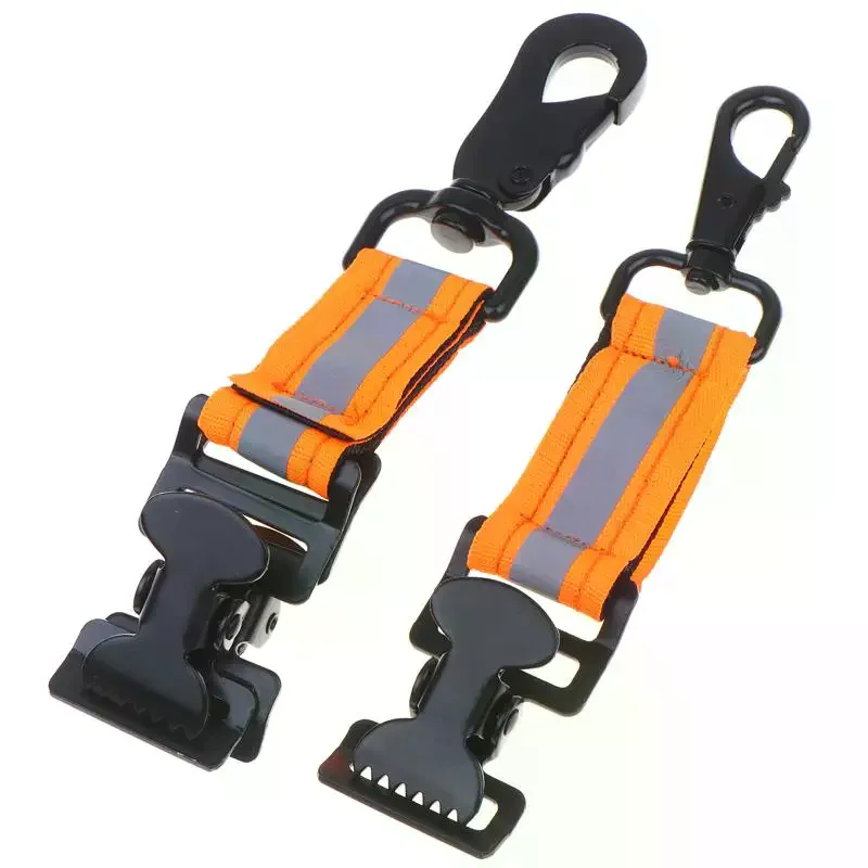 Portable Firefighter Safety Glove Strap: Universal Hanger Guard Keeper Clamp for Outdoor Work, Construction & Hiking Safety